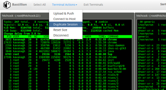 Composite SSH Terminals